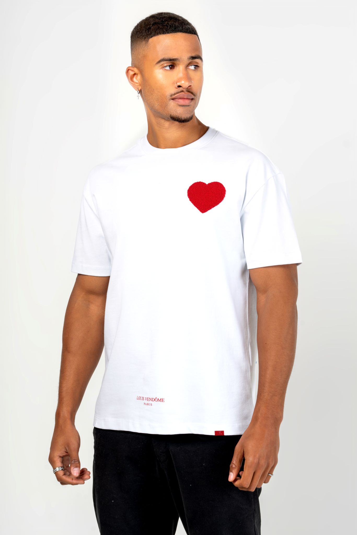 RILY Heart Logo LS Tee L white 今市隆二 fdf3dab7668235d26260d621c29508